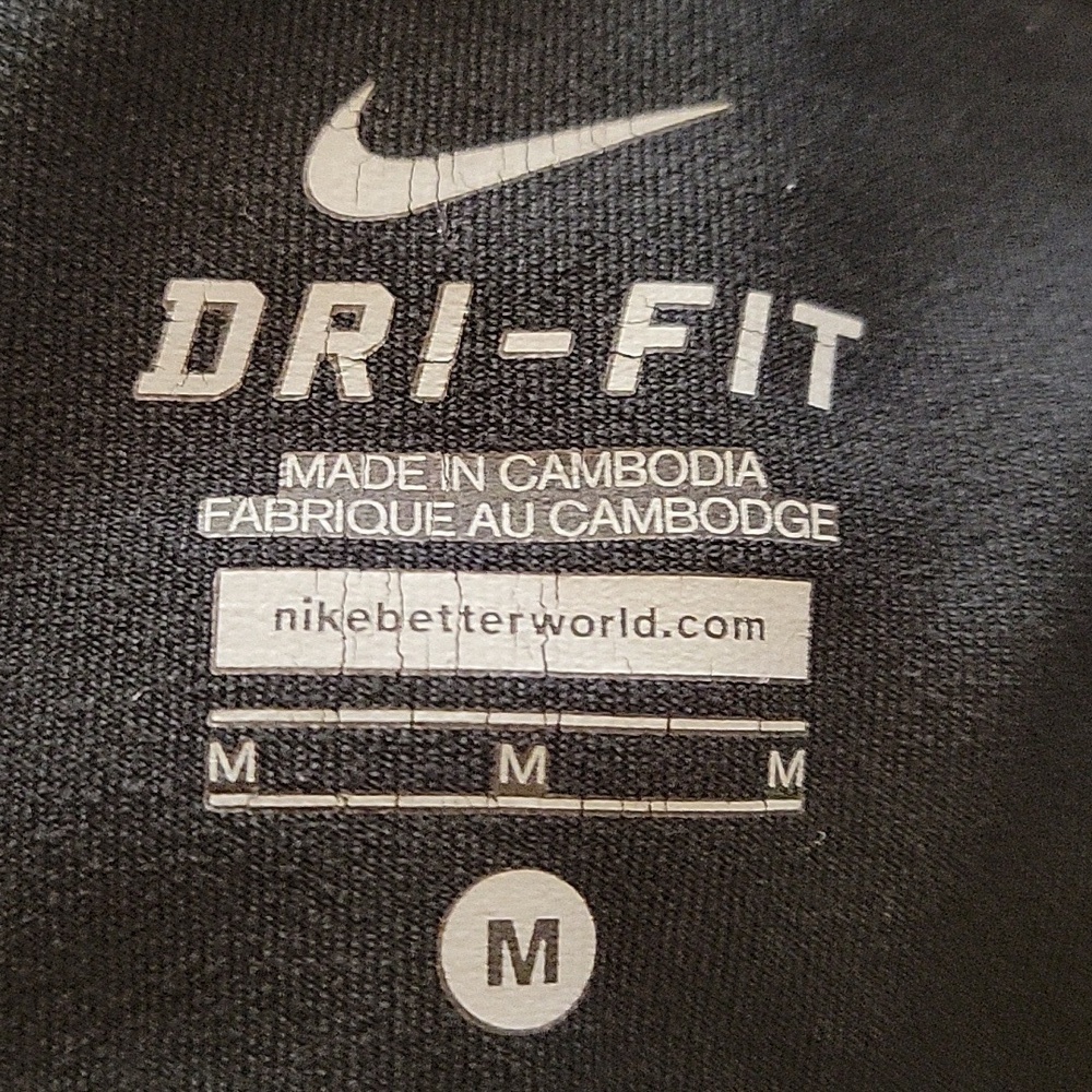 LOT NIKE Dri-Fit medium purple tank black leggings - Picture 5 of 7